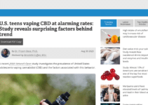 Introducing Ingrid Ciprian-Matthews: Cbs News’ New President And Addressing The Rise Of Vaping Cbd Among Young People