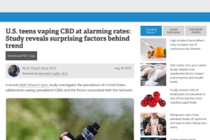 Introducing Ingrid Ciprian-Matthews: Cbs News’ New President And Addressing The Rise Of Vaping Cbd Among Young People